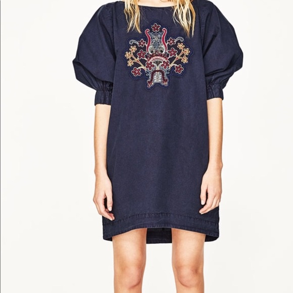 Zara Jean Embroidered Dress - Picture 2 of 4
